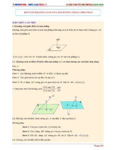 bai-toan-khoang-cach-giua-hai-duong-thang-cheo-nhau - Trang 1