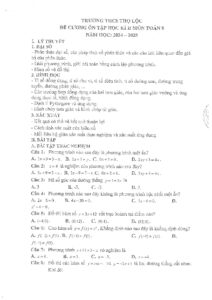 de-cuong-on-tap-cuoi-hoc-ky-2-mon-toan-lop-8-nam-hoc-2024-2025 - Trang 1