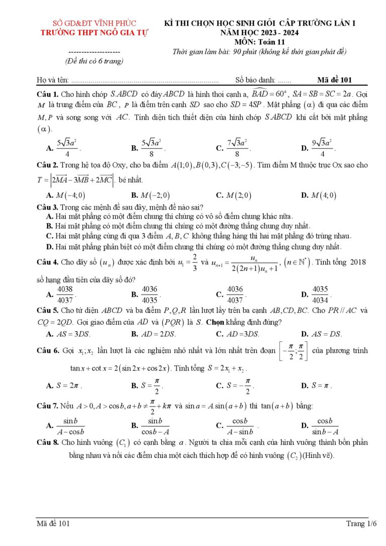 de-thi-chon-hoc-sinh-gioi-toan-11-lan-1-nam-hoc-2023-2024-truong-thpt-ngo-gia-tu - Trang 1