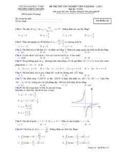 de-thi-thu-toan-tot-nghiep-thpt-2024-lan-1-truong-thpt-chuyen-dai-hoc-vinh - Trang 1