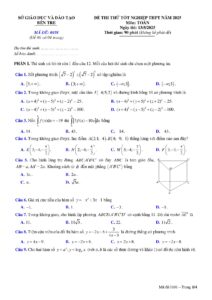 de-thi-thu-tot-nghiep-thpt-mon-toan-nam-2025-ma-de-0101-va-0102-co-dap-an - Trang 1