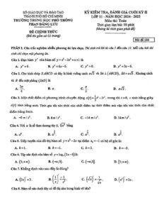 de-kiem-tra-cuoi-ky-2-toan-lop-11-nam-hoc-2024-2025-truong-phan-dang-luu - Trang 1