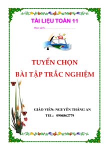 tuyen-tap-290-bai-tap-trac-nghiem-hinh-hoc-lop-11 - Trang 1