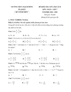 de-kiem-tra-giua-hoc-ky-2-toan-lop-7-nam-2024-2025-truong-thcs-thach-dong - Trang 1
