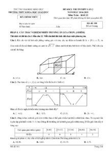 de-kiem-tra-khao-sat-chat-luong-thi-tot-nghiep-thpt-lan-2-toan-khoi-12-nam-hoc-2024-2025 - Trang 1