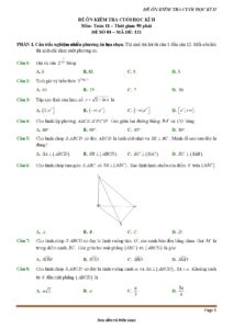 de-on-kiem-tra-cuoi-hoc-ky-2-mon-toan-lop-11 - Trang 1