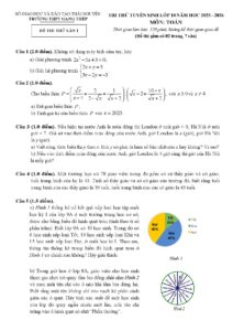 de-thi-thu-mon-toan-tuyen-sinh-lop-10-nam-hoc-2025-2026-truong-thpt-gang-thep - Trang 1