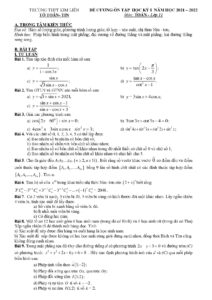 de-cuong-on-tap-hoc-ky-1-mon-toan-lop-11-nam-hoc-2021-2022-truong-thpt-kim-lien - Trang 1