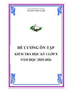 de-cuong-on-tap-kiem-tra-hoc-ky-1-toan-lop-8-nam-hoc-2025-2026-truong-thcs-ai-mo - Trang 1