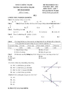 de-tham-khao-hoc-ky-i-toan-lop-7-nam-hoc-2025-2026-truong-thcs-dong-thanh - Trang 1