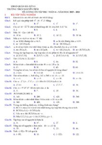 de-cuong-on-tap-hoc-ky-1-toan-6-nam-hoc-2025-2026-truong-thcs-nguyen-trai - Trang 1