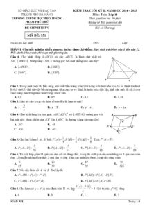 de-kiem-tra-hoc-ky-2-toan-lop-11-nam-hoc-2024-2025-truong-thpt-pham-phu-thu - Trang 1