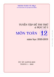 tuyen-tap-de-thi-thu-va-de-thi-hoc-ky-1-mon-toan-lop-12-nam-hoc-2018-2019 - Trang 1
