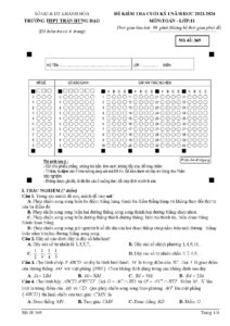 de-kiem-tra-cuoi-hoc-ky-1-mon-toan-lop-11-nam-hoc-2023-2024-truong-thpt-tran-hung-dao-tinh-khanh-hoa - Trang 1