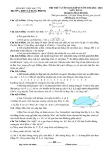 de-thi-thu-toan-tuyen-sinh-lop-10-truong-thpt-le-hong-phong-nam-2025-2026 - Trang 1