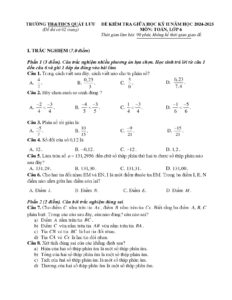 de-kiem-tra-giua-hoc-ky-2-toan-lop-6-nam-hoc-2024-2025-truong-ththcs-quat-luu - Trang 1