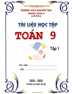 tai-lieu-on-tap-toan-9-hoc-ky-1-nam-2025-2026 - Trang 1