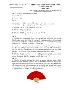 de-khao-sat-toan-lop-9-lan-1-nam-hoc-2024-2025-truong-thcs-cat-que-b - Trang 1