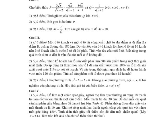 de-khao-sat-toan-lop-9-lan-1-nam-hoc-2024-2025-truong-thcs-cat-que-b - Trang 1