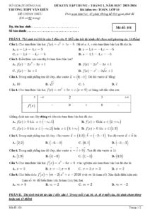 de-kiem-tra-toan-lop-10-ky-thi-tap-trung-thang-1-nam-2026-truong-thpt-van-hien - Trang 1