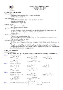 de-cuong-on-tap-hoc-ky-2-toan-lop-11-nam-hoc-2021-2022-truong-thpt-vinschool-ha-noi - Trang 1