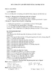 de-cuong-on-tap-mon-toan-nang-cao-hoc-ky-ii-lop-12-truong-nguyen-hue-quang-nam - Trang 1