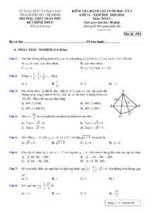 de-kiem-tra-cuoi-hoc-ky-1-toan-lop-11-nam-hoc-2023-2024-truong-thpt-tran-phu - Trang 1