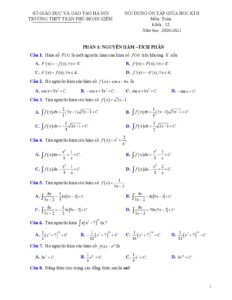 noi-dung-on-tap-giua-hoc-ki-2-toan-lop-12-nam-hoc-2020-2021-truong-thpt-tran-phu-ha-noi - Trang 1