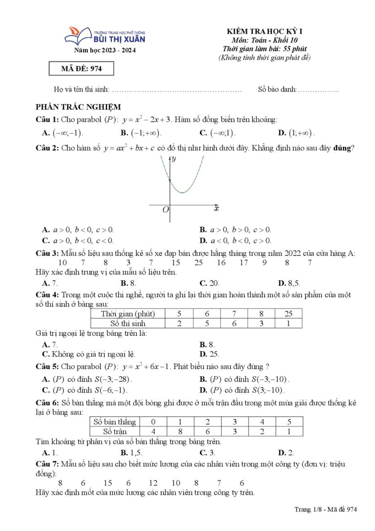 de-kiem-tra-hoc-ky-1-mon-toan-lop-10-nam-hoc-2023-2024-truong-thpt-bui-thi-xuan-tp-hcm - Trang 1