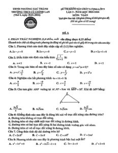 de-thi-khao-sat-chat-luong-toan-lop-9-nam-hoc-2025-2026-truong-thcs-cu-chi - Trang 1