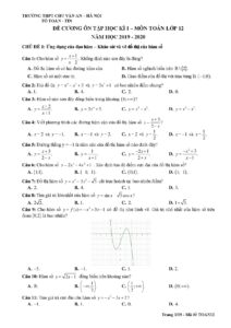 de-cuong-on-tap-hoc-ky-1-mon-toan-lop-12-nam-hoc-2019-2020-truong-chu-van-an-ha-noi - Trang 1