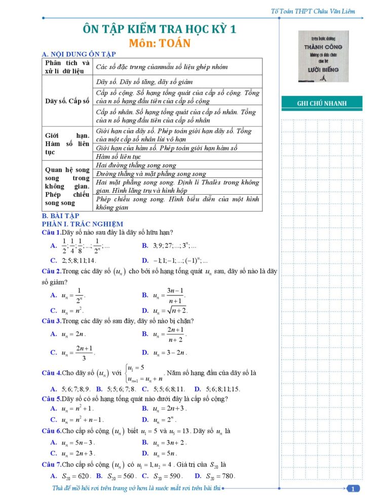 de-cuong-on-tap-kiem-tra-cuoi-hoc-ky-1-mon-toan-11-nam-hoc-2023-2024-truong-thpt-chau-van-liem - Trang 1