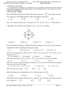 de-cuong-on-tap-toan-11-giua-hoc-ky-1-nam-hoc-2023-2024-truong-thcs-va-thpt-nguyen-tat-thanh - Trang 1