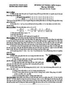 de-khao-sat-thang-1-mon-toan-lop-9-nam-hoc-2025-2026 - Trang 1