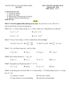 de-cuong-on-tap-giua-hoc-ky-2-toan-11-truong-thpt-so-2-nguyen-binh-khiem-gia-lai - Trang 1