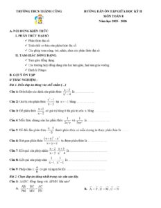 de-cuong-on-tap-giua-hoc-ky-2-mon-toan-lop-8-truong-thcs-thanh-cong - Trang 1