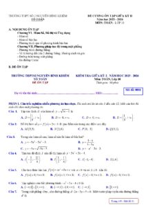 de-cuong-on-tap-giua-hoc-ky-2-toan-10-truong-thpt-so-2-nguyen-binh-khiem - Trang 1
