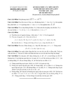 de-thi-olympic-mon-toan-lop-8-va-9-nam-hoc-2025-2026-truong-thpt-chuyen-thai-nguyen - Trang 1