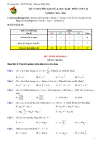de-cuong-on-tap-giua-hoc-ky-2-toan-11-truong-thpt-viet-duc-nam-hoc-2025-2026 - Trang 1
