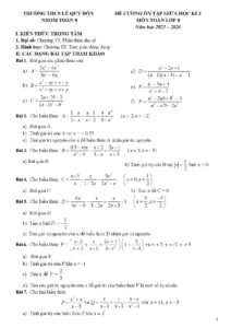 de-cuong-on-tap-giua-hoc-ki-2-toan-lop-8-nam-hoc-2025-2026 - Trang 1