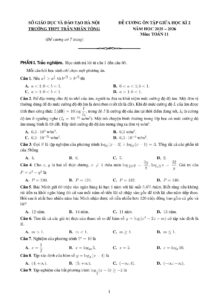de-cuong-on-tap-giua-hoc-ky-2-toan-11-nam-hoc-2025-2026-truong-thpt-tran-nhan-tong - Trang 1